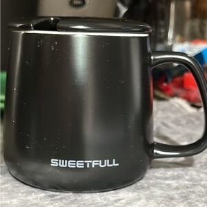 Sweetfull Matte Black Mug